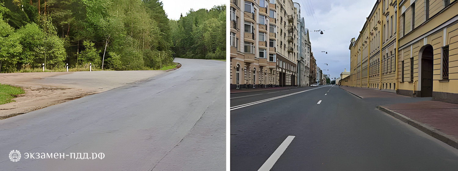 Билет 30. Вопрос 1. CD (CД). На каком рисунке изображен перекресток?