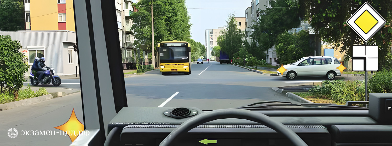 Билет 30. Вопрос 15. CD (CД). Вы намерены повернуть налево. Кому Вы обязаны уступить дорогу?